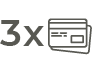 Paiement<br>CB en 3x