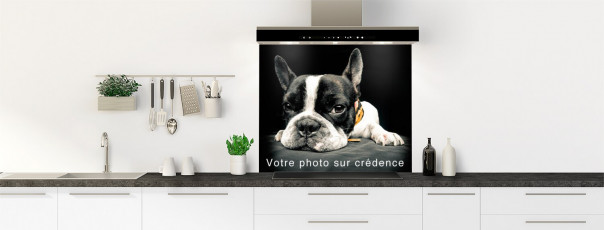 Crédence de cuisine Votre photo fond de hotte