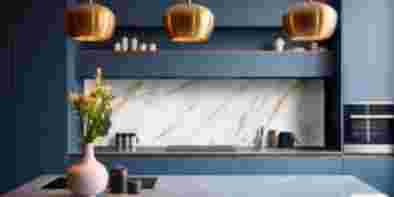 C-MaCredence.com - Motif crédence de cuisine Marbre doré