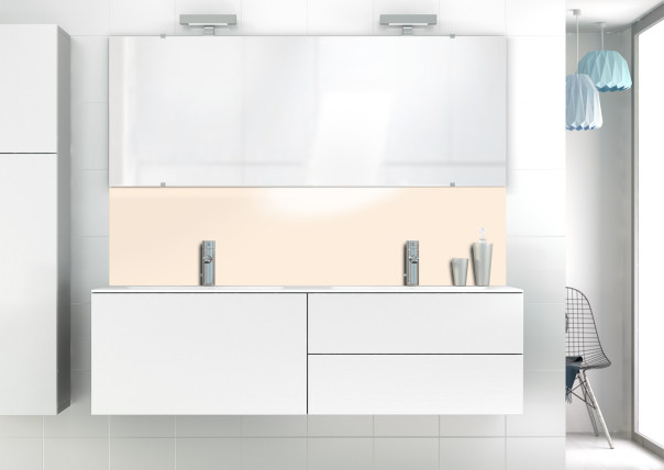 Panneau vasque Ivoire Glossy