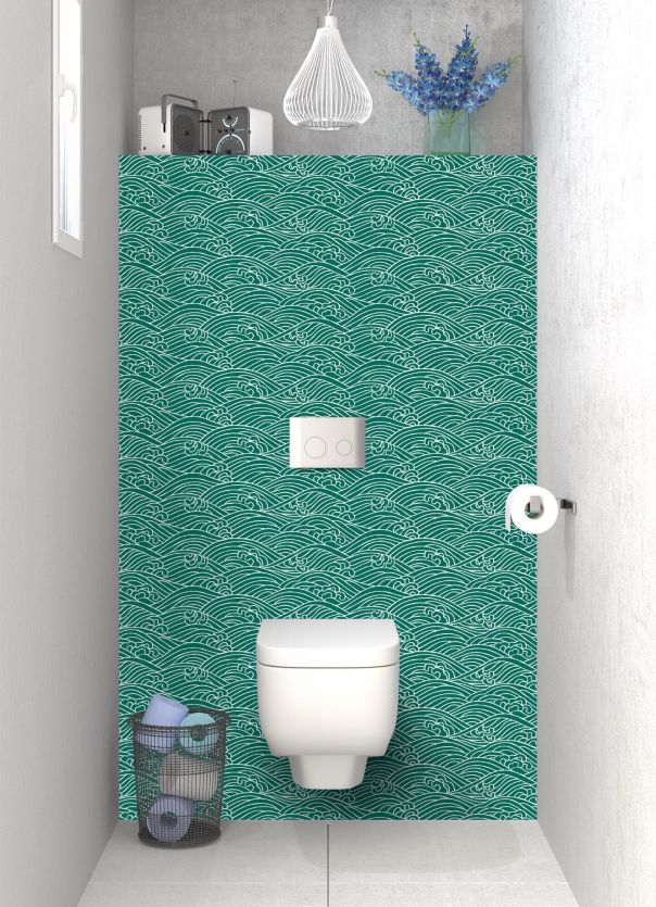 Panneau WC Osaka couleur Vert jade