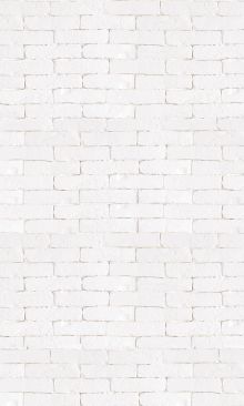 Crédence Mur briques blanches