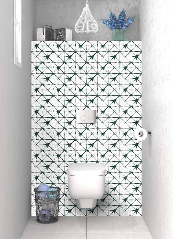 Panneau WC Casablanca couleur Vert avocat