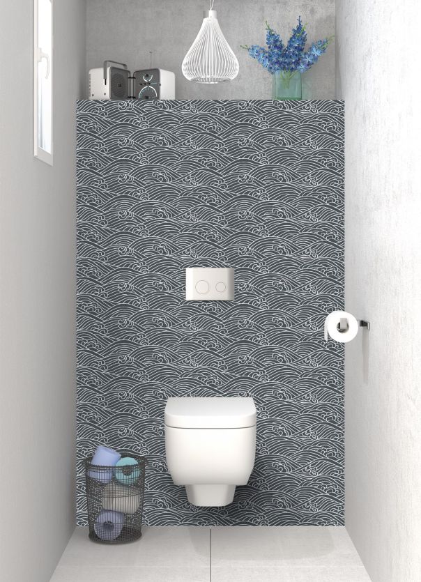 Panneau WC Osaka couleur Gris anthracite