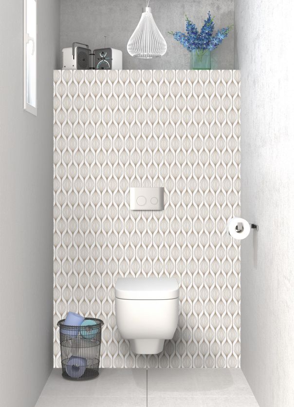 Panneau WC Rubans design couleur Mulot