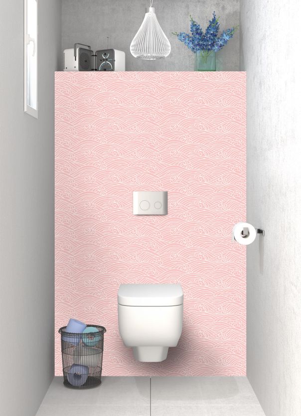 Panneau WC Osaka couleur Quartz rose