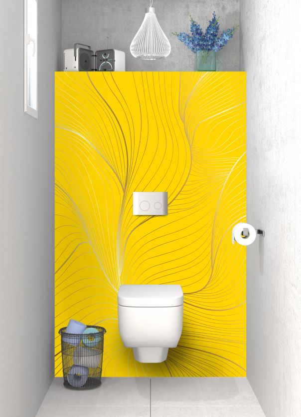 Panneau WC Volupté couleur Mimosa