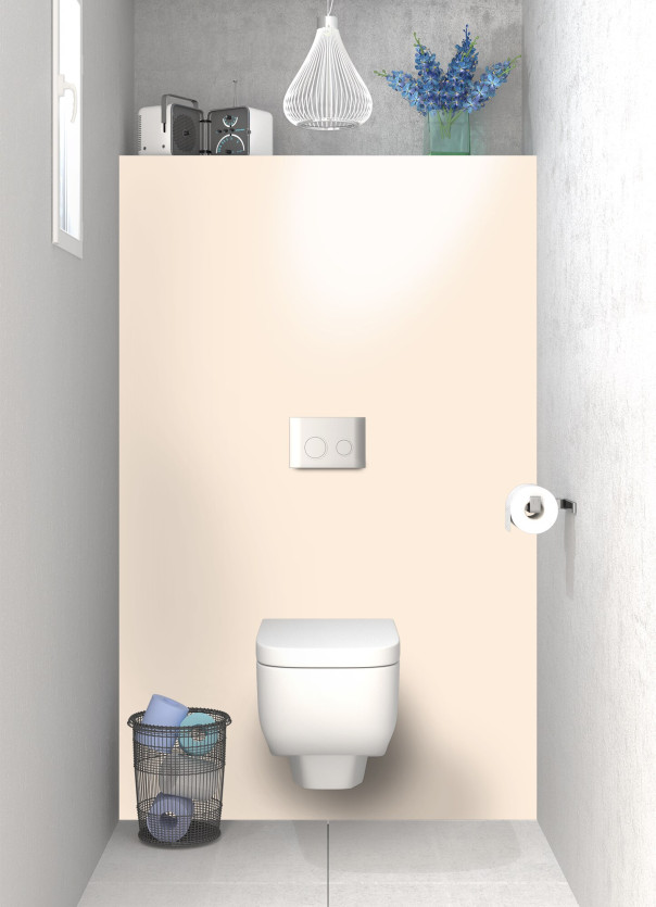 Panneau WC Ivoire Glossy