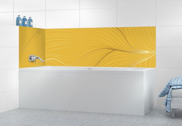 Panneau de bain Volupté couleur Curcuma