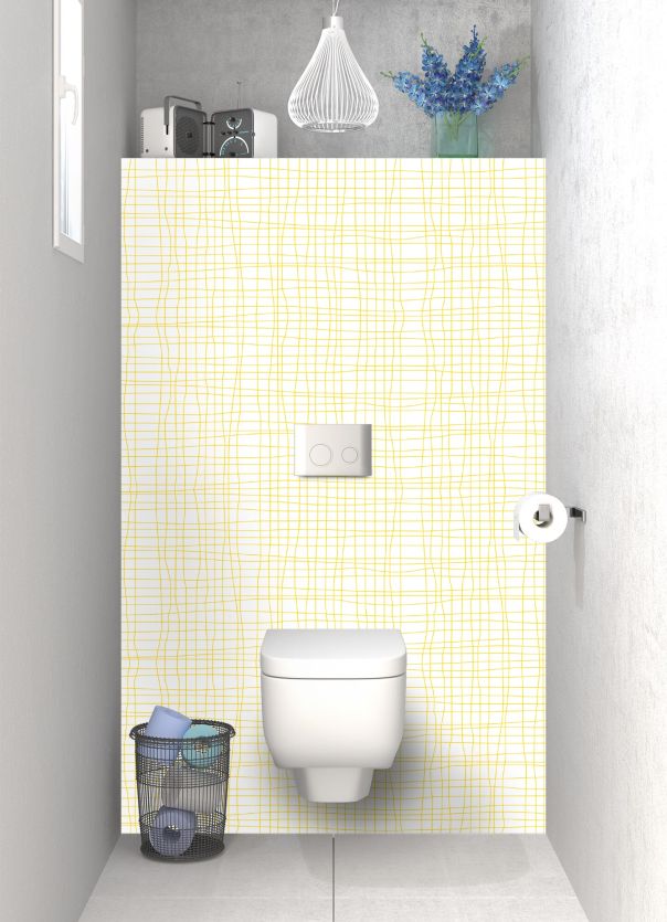 Panneau WC Stockholm couleur Mimosa