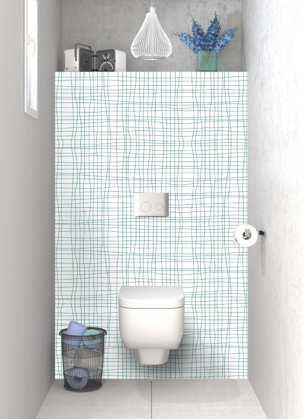 Panneau WC Stockholm couleur Vert jade