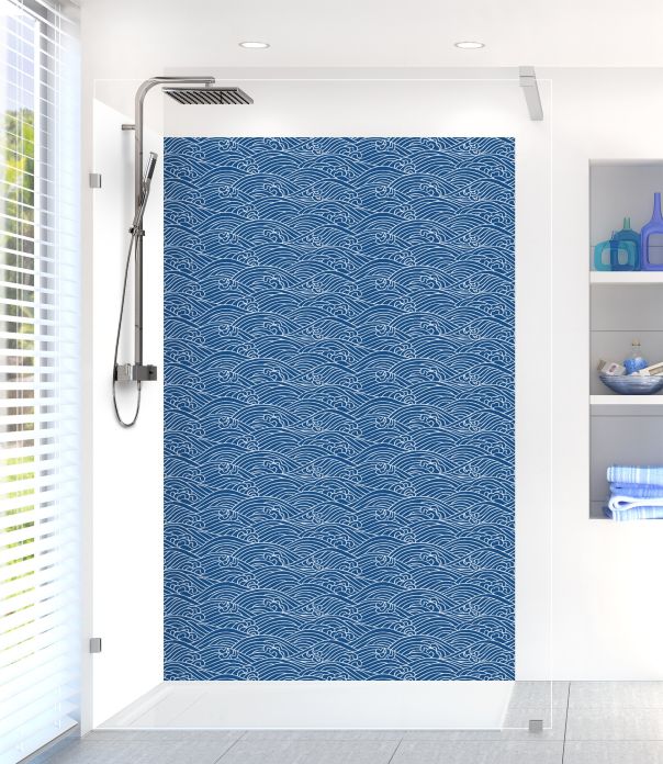 Panneau de douche Osaka couleur Bleu électrique