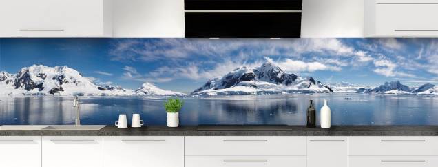 Crédence De Cuisine En Verre 125x50 Cm - Motif Paysage Mer Plage - Marque Tulup - Neuf