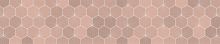 Crédence Carreaux de ciment hexagonaux blush