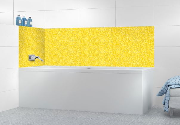 Panneau de bain Osaka couleur Mimosa