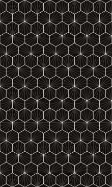 Crédence Carreaux de ciment hexagonaux