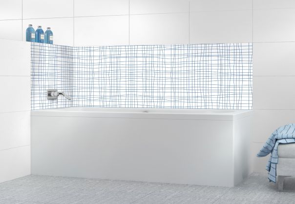 Panneau de bain Stockholm couleur Bleu électrique