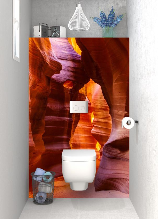 Panneau WC Antelope canyon