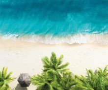 Crédence Les pieds dans le sable