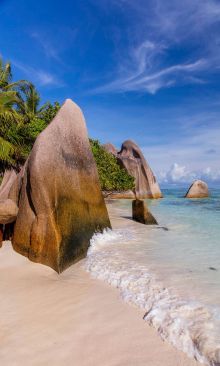 Crédence Entre plage et rocher