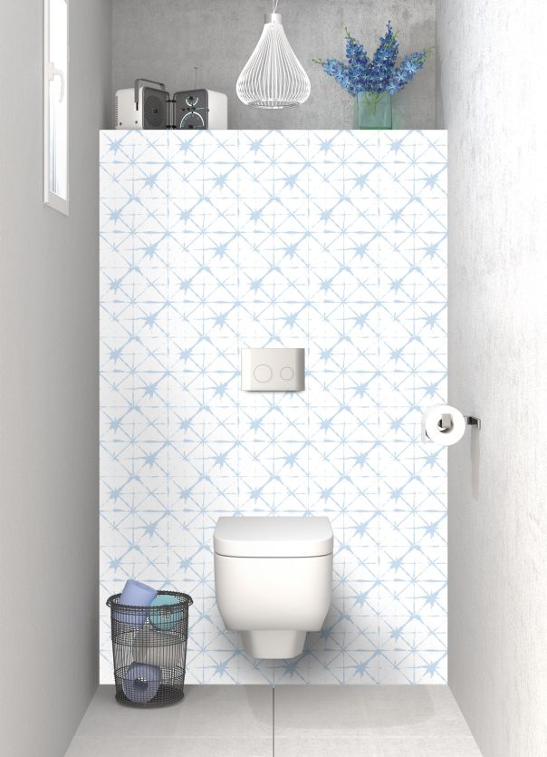 Panneau WC Casablanca couleur Bleu dragée