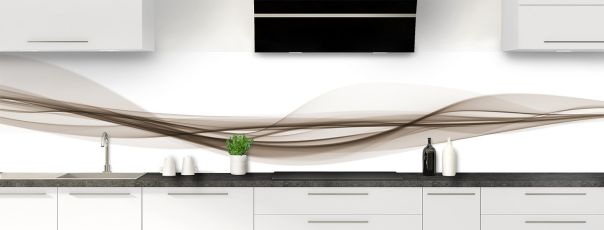Crédence de cuisine Vaguelette couleur Mulot panoramique