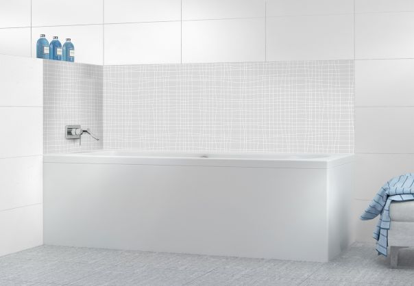Panneau de bain Stockholm couleur Blanc