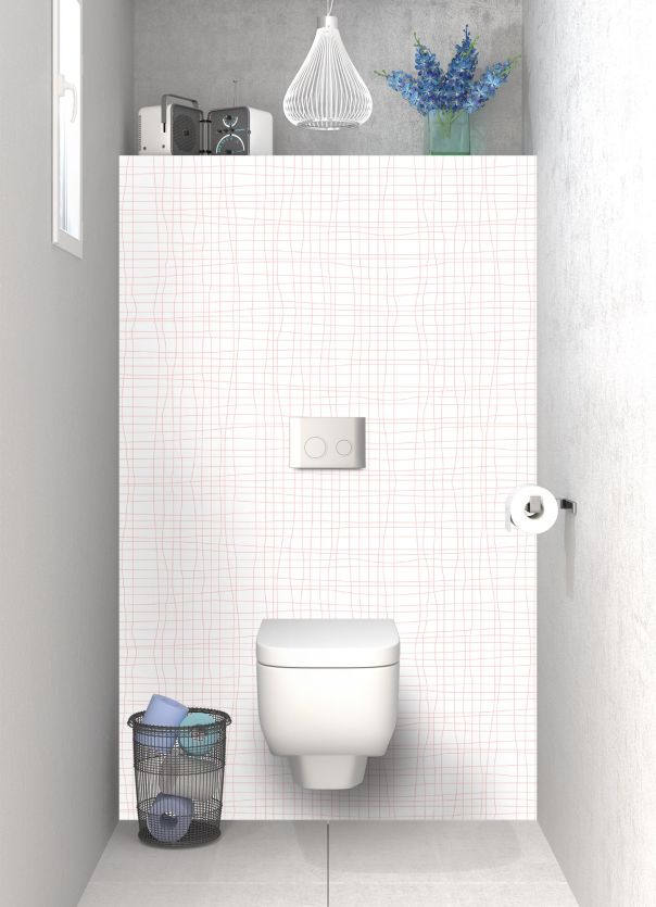 Panneau WC Stockholm couleur Quartz rose