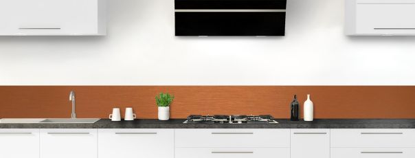 Crédence de cuisine Cuivre brossé frise