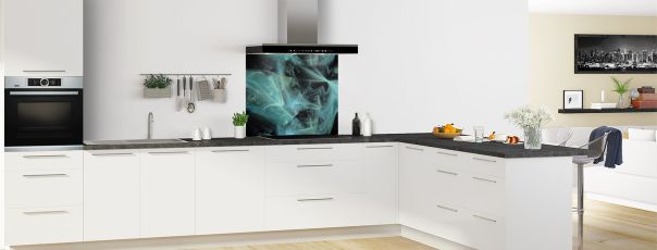 Crédence de cuisine Psychedelique fond de hotte en perspective