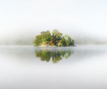 Crédence Ilôt dans la brume