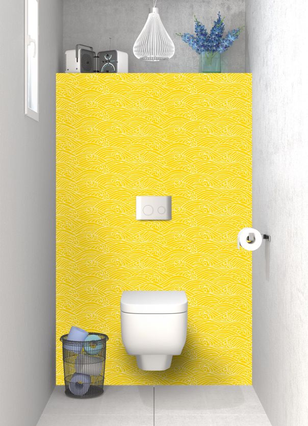 Panneau WC Osaka couleur Mimosa