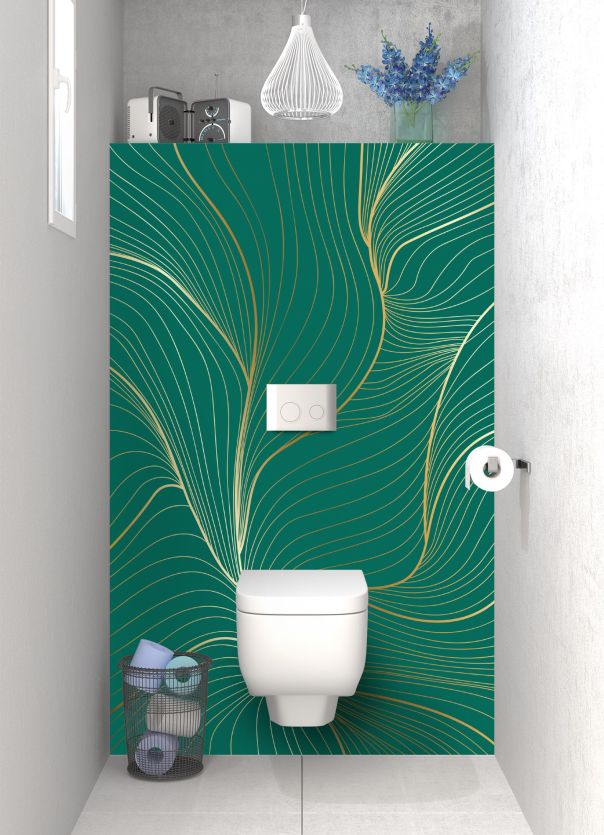 Panneau WC Volupté couleur Vert jade