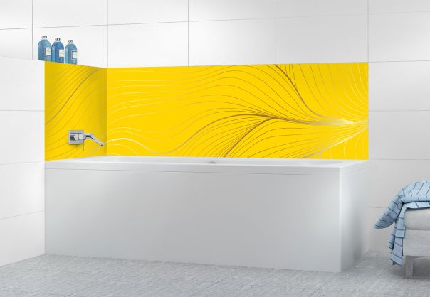 Panneau de bain Volupté couleur Mimosa