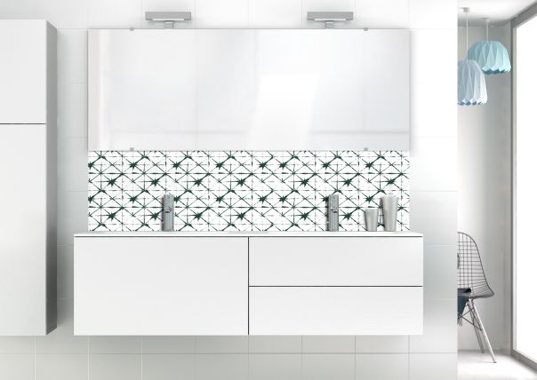 Panneau vasque Casablanca couleur Vert avocat