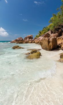 Crédence Rochers au bord de l'eau