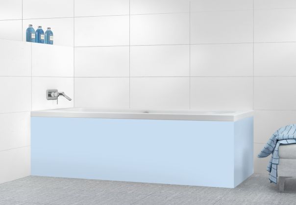 Panneau tablier de bain Bleu dragée