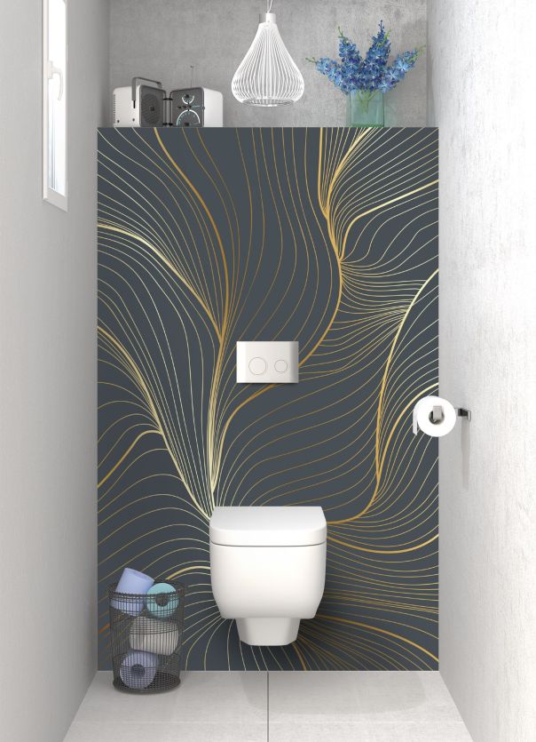 Panneau WC Volupté couleur Gris anthracite