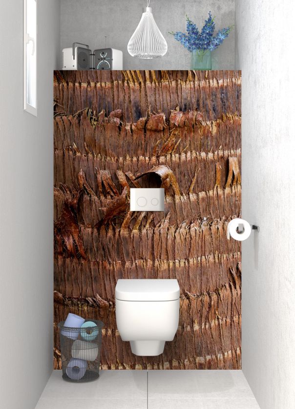 Panneau WC Ecorce de palmier 2