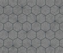 Crédence Carreaux de ciment hexagonaux