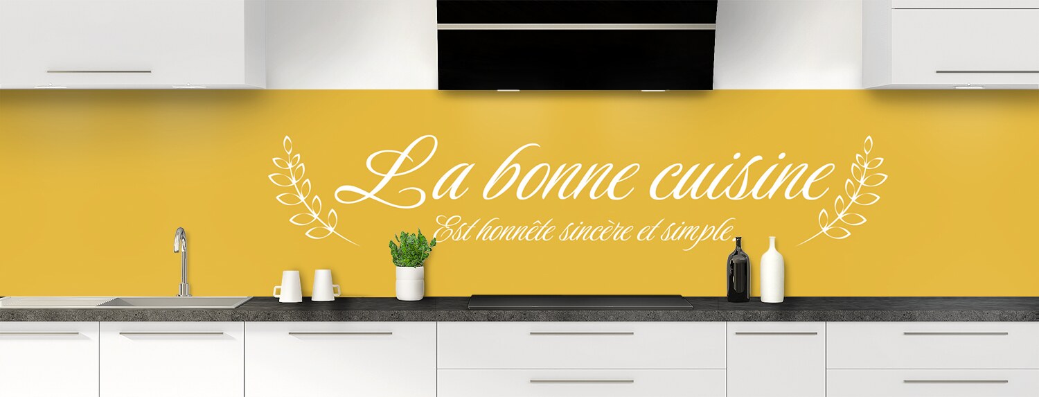Crédence De Cuisine En Verre 100x50 Cm - Design Art Abstrait Moderne, Vert Et Noir