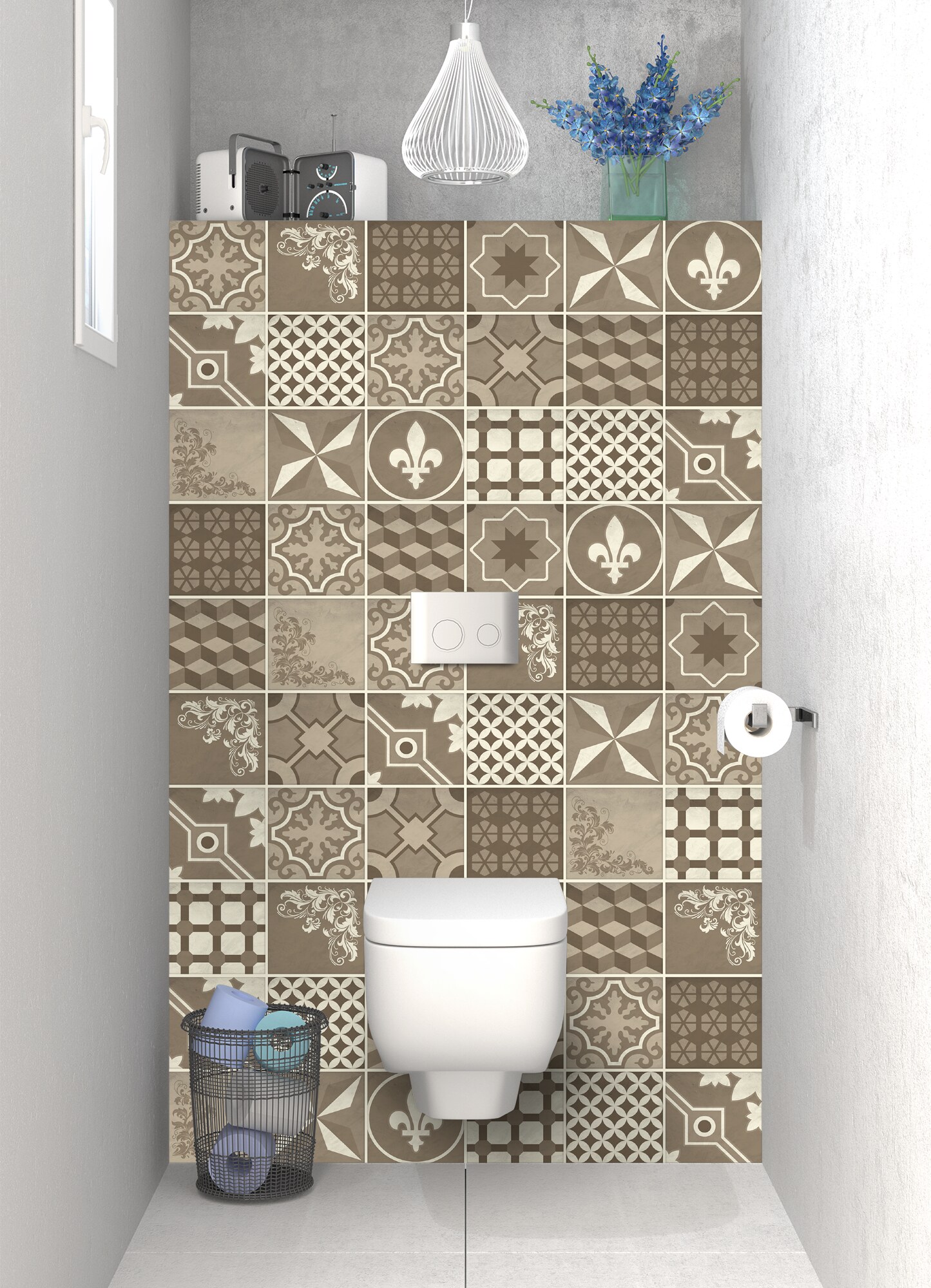 Wc Carreaux De Ciment Mural