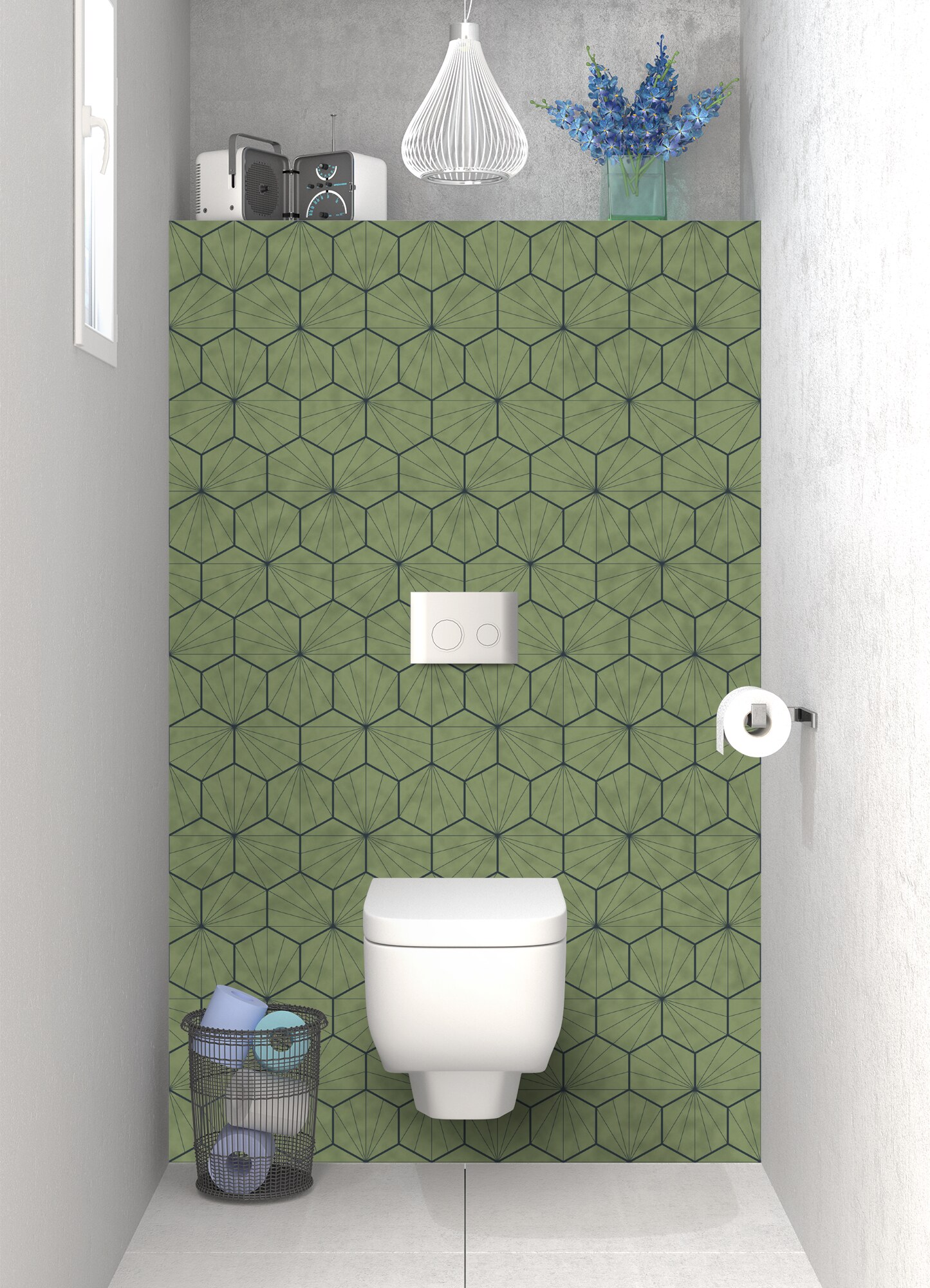 Carrelage Hexagonal Wc Suspendu